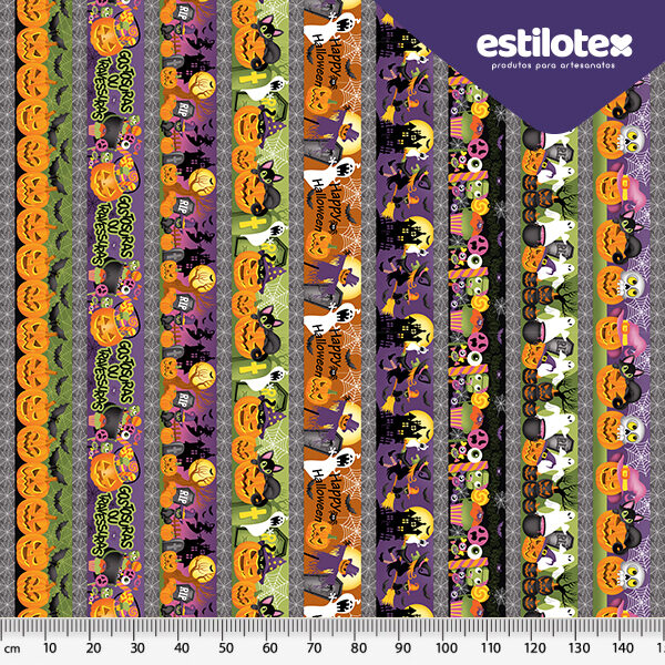 ESTILOTEX HALLOWEEN 2022 | BARRADO ASSUSTADORES | 5915-01-72926